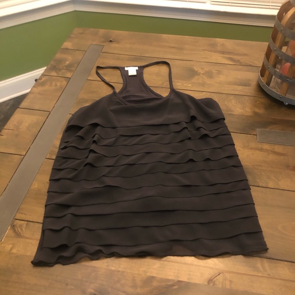 Design History Ruffled Racerback Blouse - Picture 3 of 11